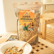 슈퍼주 수퍼 프리미엄 중형새 사료 1.2kg, 1200g, 1개입