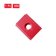 무이마린 5/10Pcs 마이 터 트랙 슬라이딩 너트 T-슬라이더 T 슬롯 볼트 및 세트 목공 도구 지그 스크류 고정 장치 워크 벤치 T-슬롯 패스너, [04] M8 Nut A, [02] 10 Pcs