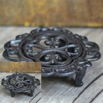 주물 뚜껑 워머 냄비받침대 피자받침