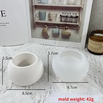시멘트사이딩 세라믹 메탈 써모 사이딩 건축자재 시멘트보드 장식 DIY 실린더 꽃 냄비 용 실리콘 몰드 펜, 08 Middle Round