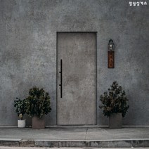 [현관문시트지] 콘크리트 도어시트지, A타입