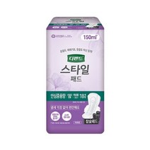 디펜드 여성용 스타일 패드 참숯 생리대 안심중용량, 18개입, 2개