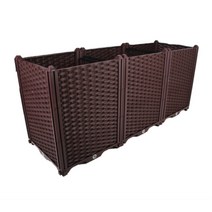 플라스틱 화분 정원 전원 아파트 옥상 베란다 상추 채소 주택 키우기 플랜트 박스 78cm, 156x39x52