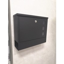 무인 택배함 다세대 주택 우편함 원룸 물품 보관함 아파트 자취 집, 블랙(통관 가격)