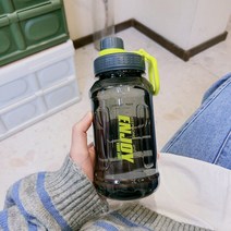필터물병 필터가 달린 BPA 프리 스포츠 병 큰 800ml 물병 끓는 물용 주전자 컵 1 리터, [03] 1000ml, [01] Black