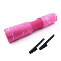 경량저중량바벨원판 원암 덤벨 로우 해머 컬 역도 바벨 패드 안티-슬립 스쿼트 무게 리프팅 크로스 피트 당겨 바 운동 추진 목 어깨 지원, 04 Pink