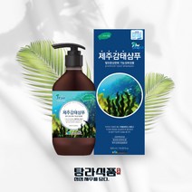 [탐라식품] 제주 감태 샴푸500ml 탈모 증상 완화 기능성 화장품, 500mlX2개입