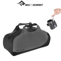 SEATOSUMMIT 울트라실 Duffle Bag 블랙 더플 백 씨투써밋 여행용 캠핑용 더블 보조 가방 접이식 한강사
