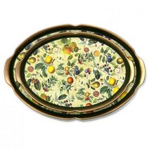 레벤호프 웨이브타원 쟁반 2P 세트, 과일, 2개