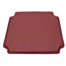 한스웨그너 베그너 스타일 의자 한스베그너 한스웨그너 Wishbone Chair 쿠션 품질 pu and soft foam chair seat pad for hans y 북유럽, 빨간색
