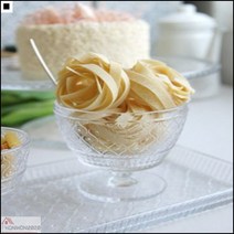 광고촬영소품 혼수박람회 크리스탈느낌 독특한디자인 유리요거트볼 디저트볼, 소 요거트볼