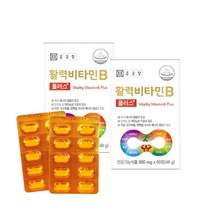 종근당건강 활력 비타민B 플러스 800mg x 60정