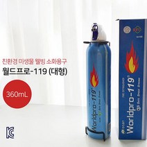 쿨샵 화재 진압 미니소화기 스프레이소화기 360ml, 360ml(블루)