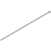 uxcell 직선 이젝터 핀 9mm(236434) 직경 65mn 강철 원형 팁 펀치 300mm(1234) 기계적 유지 보수용, 400mm16