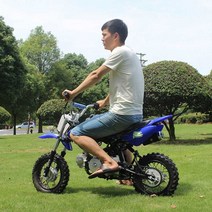 미니바이크 소형 50cc 스쿠터 레저용 키덜트 포켓 49cc 레트로 복고 오토바이, 블루