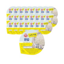 [SH유통]오뚜기 맛있는 오뚜기밥 210g 24개 간편 즉석밥