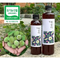농부프린스 유기농 개복숭아청 개복숭아원액 효소 진액 액기스 7년숙성, 1000ml x 2병, 1000ml