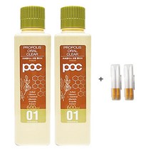 엘시시 POC 프로폴리스 오랄클리어 찌꺼기 가글 가그린, 2 + 치간칫솔 4P
