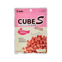 에이치디씨 맘스큐브 에스 강아지 간식 60g, 청정연어, 30개입