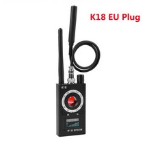 녹음차단기 Newmulti 무선 카메라 렌즈 신호 감지기 전파 신호 감지 카메라 전체 범위 wifi rf gsm 장치 파인더 euus 플러그 59, k18(EU 플러그 포함)