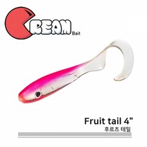 미라클피싱 크림베이트 후르츠테일웜 배스웜 4인치, A06, 공통