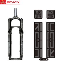 자전거스티커 튜닝 데칼 2020 rockshox reba 마운틴 포크 액세서리 MTB 프론트 포크 데칼, 01-Custom color