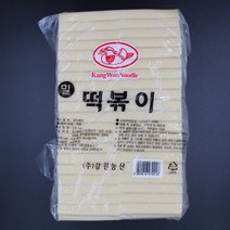 강원농산 시장떡볶이 (밀떡볶이 목침), 목침 3.6kg