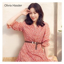 올리비아하슬러 올리비아하슬러 7부 쉬폰 원피스_OH0MOP103
