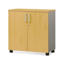 KKI474957HS-1단올문장 사무용수납장 2단 올문장 서류보관, 파스텔