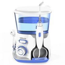 치아미백기 블루라이트 치아 Waterpulse-가정용 강력한 구강 세척기 워터 제트 치실 치아 미백 입 세척, 01 Blue color_01 미국