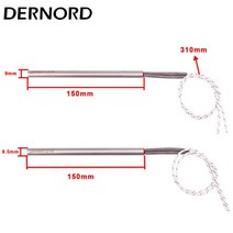 220v 스테인레스 스틸 카트리지 히터 펠렛 파이어 팔스용 9x150mm/9.5x150mm 관형 발열체 350w/400w, [01] 220V, [02] 400w 9.5x150mm, [02] 10 pcs