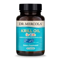 닥터머콜라 어린이용 크릴오일 60캡슐 Krill Oil for Kids, 60정