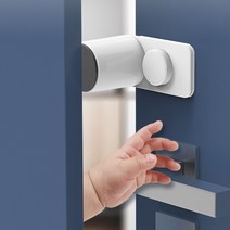 드림 방문 닫힘 방지 스토퍼 문틈 손끼임 방지 도어 쿠션 장치 문쾅 실리콘, 1개
