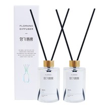 프리미엄 플로랑 향기뿜뿜 실내 디퓨저 200ml x 2개 추천 대용량 차량용 집들이 선물, 아이솝 2개 + 스틱 10개
