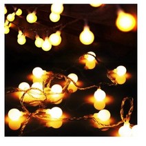 노마드 50구 LED 스트링 라이트 앵두전구, 혼합색상, 3개