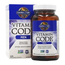 가든오브라이프 비타민코드 우먼 & 맨스 멀티비타민 120캡슐, 1개, 맨스120정, 120정