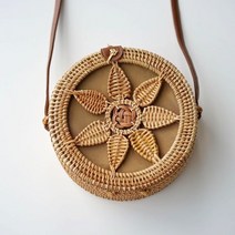 핸드메이드 라탄백 square round mulit style 밀짚 가방 핸드백 여성 여름 등나무 가방 handmade woven beach circle 보헤미아 핸드백온니원