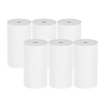 Docooler 57 * 30mm 서멀 프린터 용지 감열지 작은 티켓 금전 등록기 컴퓨터 기록 용지의 제 6 권, 하얀