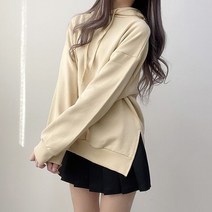 [고퀄리티] 프리미엄 오버핏 박스핏 꾸안꾸 데일리 트임 탄탄 후드티셔츠