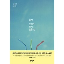 [개똥이네][중고-상] 과천 우리가 하지 않은 일