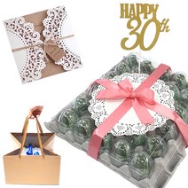 DIY세트 30살 생일 선물세트 계란한판 돈달걀 서른살선물 환갑 60살 둥근캡슐