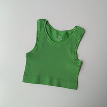 마라톤 싱글렛 한 여성 요가 조끼 체육관 스포츠 피트니스 러닝 짧은 원활한 솔리드 니트 오프 숄더 헬스장 탑 탑스, L, Green