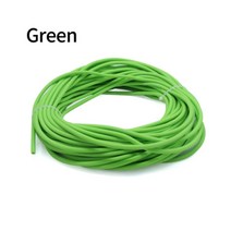 고무호스 1M 1.7 2 3 5 6mm 자연 라텍스 고무 튜브 야외 사냥 슈팅 탄성 밴드 전술, [03] Green, [07] 1.7x4.5mm, 녹색_1.7x4.5mm