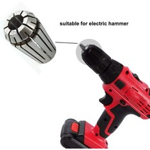 1PCS ER16 스프링 콜릿 세트 1mm-10mm 클램프 도구 홀더 CNC 기계 조각 밀링 금속 가공 액세서리, 06 ER16-6