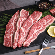 [초이스등급 6 7 8번 꽃갈비] 미국산 LA갈비 구이용 지방손질 1 2 3 4 5kg 일반용, 2.7kg(일반포장)