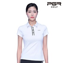 PGR 골프 2021SS 여성 골프웨어 여자 반팔 카라 티셔츠 GT-4285