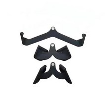 랫풀다운그립 렛풀다운 삼두 등 운동 그립 기구 홈 체육관 피트니스 로잉 바 바 풀리 케이블 머신 어태치먼트 이두박근 근 풀다운 바 백 트레이닝, 3