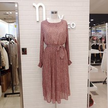 NC불광엔코코 잔꽃무늬플리츠원피스NF102OP112