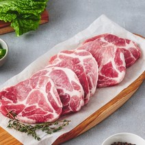 [템포크] 통밀먹인 흑돼지 듀록 목살 1kg1팩