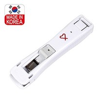 문구랑만들기랑 클립 바이하츠 날크립기계 중 자동장전 S-1 40매 115X15X25mm